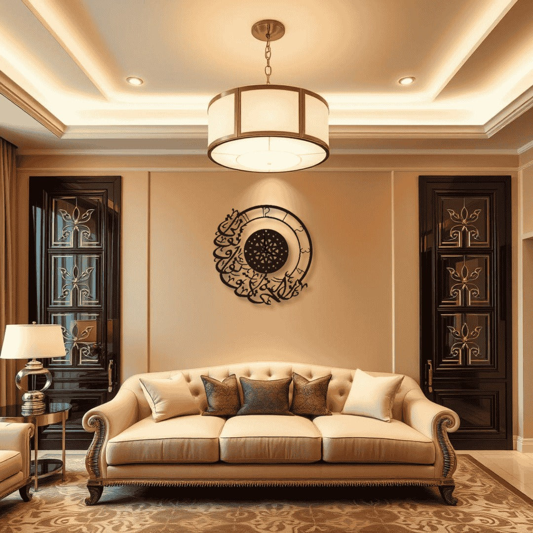 Life Is Minutes & Seconds Wall Clock ساعة حائط إن الحياة دقائق وثواني