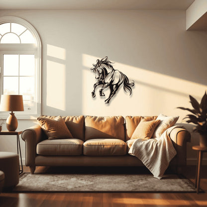 Horse Wall Art D1 لوحة الخيل | Metal Wall Art