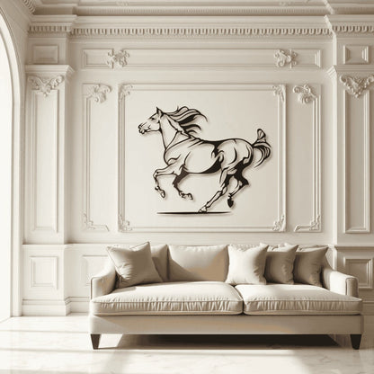 Horse Wall Art D13 لوحة الخيل | Metal Wall Art