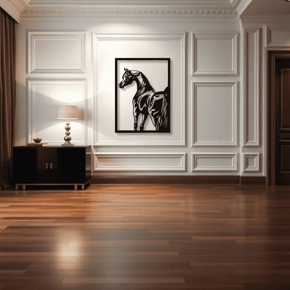Horse Wall Art D19 لوحة الخيل | Metal Wall Art